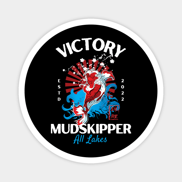 Victory Mudskipper Magnet by TypeTickles